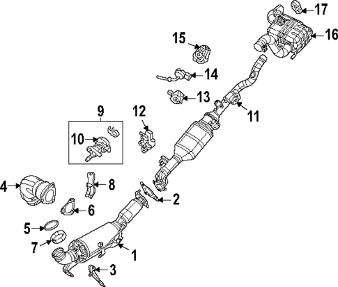 Exhaust Components for 2022 Jeep Gladiator #0