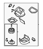 272005W500 - : Blower Assembly for Nissan: Pathfinder Image