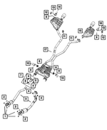 68436614AC - : Exhaust Pipe And Converter, Right for Mopar Image