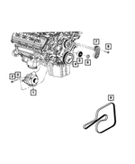 R6044380AH - Electrical: Engine Generator, Remanufactured for Mopar Image