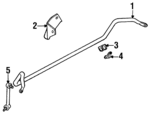 8971265250 - : Stabilizer Bar for Isuzu Image
