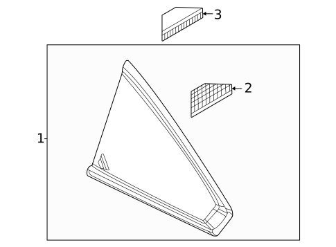 Glass & Hardware for 2023 Mazda MX-30 EV #0