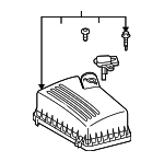 177050H103 - Engine: Filter Cover for Toyota: Camry, Venza Image