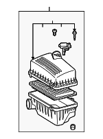 177000H103 - : Air Cleaner Assembly for Toyota: Camry, Venza Image