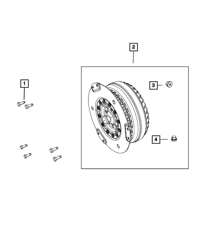68544397AA - Transmission: Torque Converter Kit for Mopar Image
