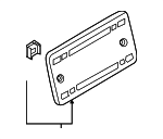8W88271139B9 - Body: License Panel for Audi Image