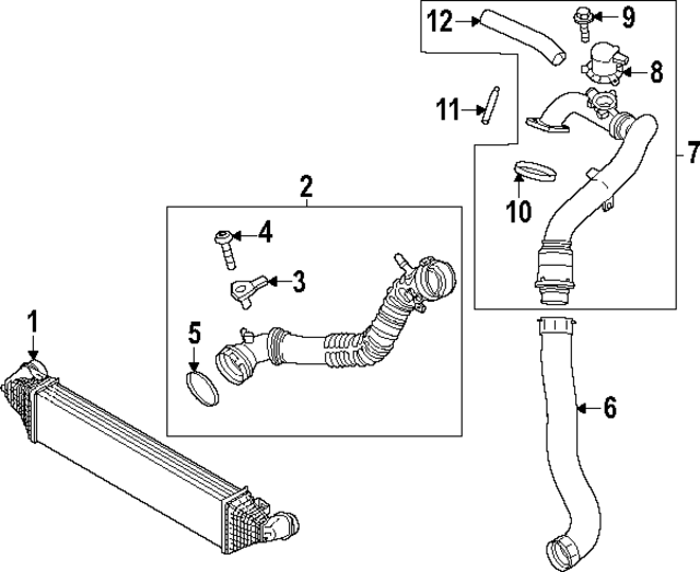 W721575S442 - : Inlet Hose Stud for Ford: Escape, Maverick Image