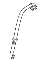 72117245611 - Electrical: Center Seat Belt for BMW: 328i, 328i xDrive, 335d, 335i, 335i xDrive, M3 Image