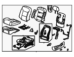 84439615 - Body: Seat Assembly for Cadillac: Escalade ESV | Chevrolet: Suburban | GMC: Yukon XL Image