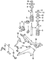 4A0501653D - : Hub for Audi Image