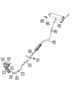 68349051AB - Exhaust: Exhaust Resonator And Pipe for Mopar Image image