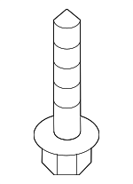 N10784801 - Suspension: Suspension Cross-member Bolt for Audi Image