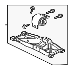 C2D41711 - Engine: Trans Mount for Jaguar Image