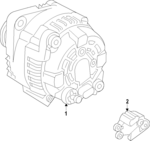 3737004970 - : Voltage Regulator for Hyundai: Elantra, Kona Image