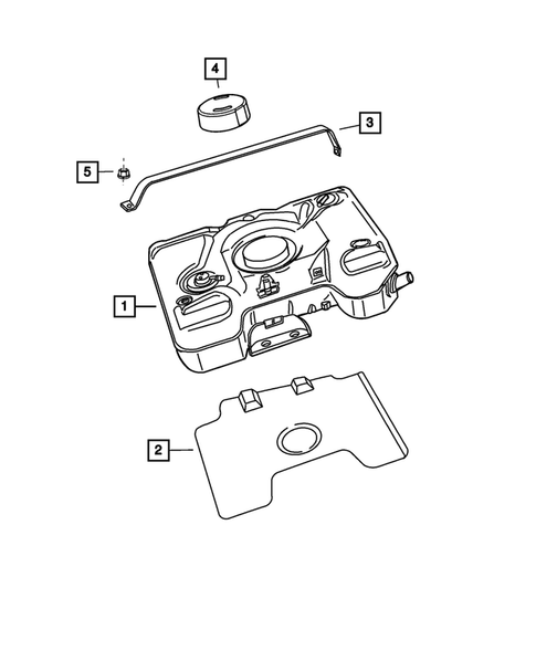 Fuel Tank for 2009 Dodge Viper #0
