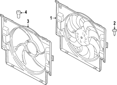 Cooling Fan for 2024 BMW M440i xDrive Gran Coupe #0