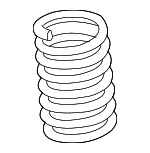 8K0411105EC - Suspension: Spring for Audi: A4, A4 Quattro, A5, A5 Quattro, A6, A6 Quattro, A7 Quattro, RS7, S4, S5, S6, S7 Image