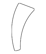 6256647010C0 - Body: Pillar Cover for Toyota: Prius, Prius AWD-e, Prius Prime Image