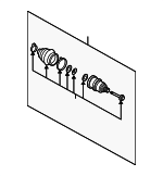 4E0498099A - : Outer Joint Assembly for Audi: A6, A6 Quattro, A8 Quattro, S6, S8 Image