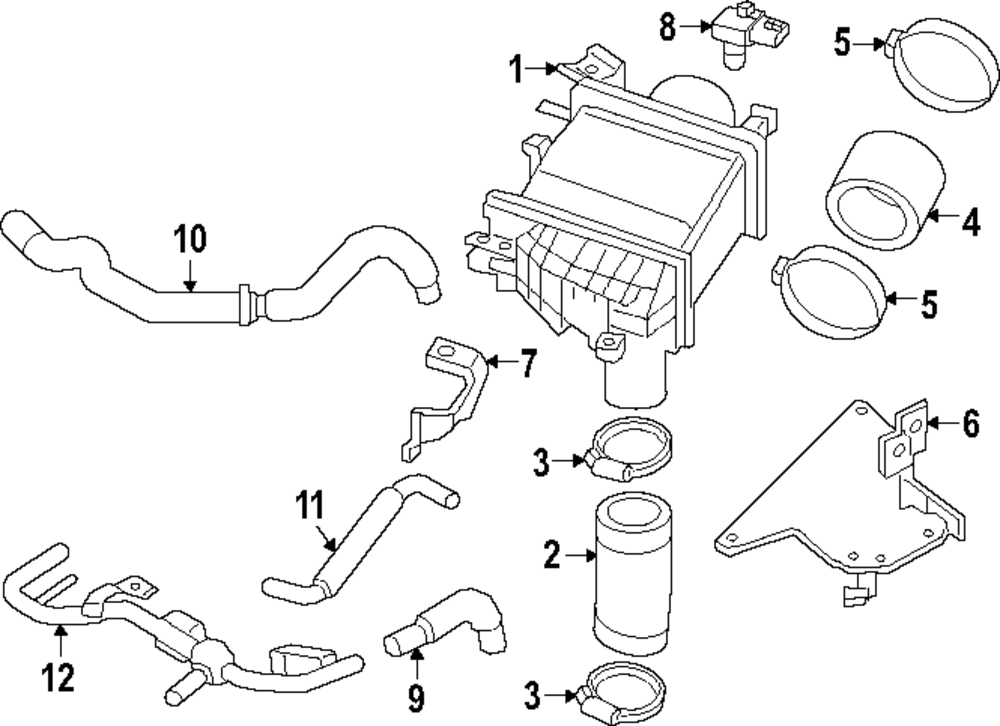2017-2025 Nissan Boost Sensor 22365-1TT0B | OEM Parts Online
