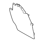 5881746010E0 - Body: Console Panel for Lexus: RZ300e, RZ450e Image