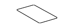 58815F6010 - Body: Tray Carpet for Lexus Image