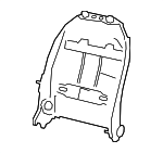 68104805AA - Body: Seat Back Frame for Mopar Image