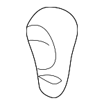 2W6Z7213DA - Body: Shift Knob for FORD Image