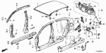 90119HA7670 - Body/Air Conditioning: CLAMP, HARNESS for Honda Image
