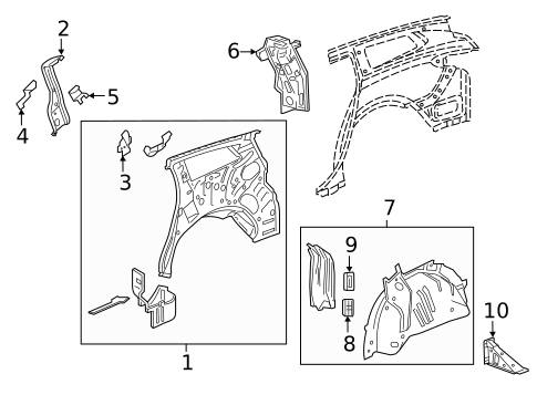 Inner Structure for 2024 Buick Enclave #0