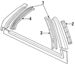 4397117 - Body: Seal Kit for Dodge: Daytona Image