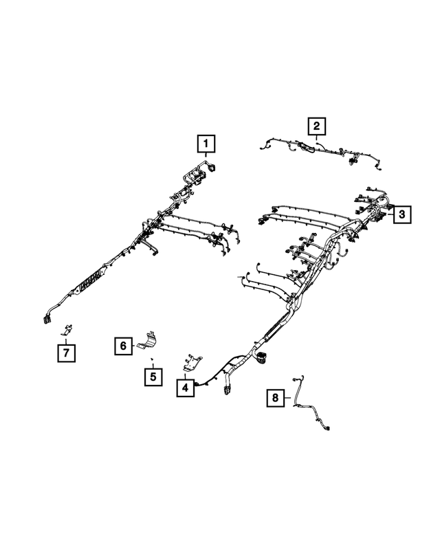 68474854AC - : Chassis Wiring for Mopar Image