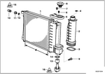 17111728907 - : Radiator for BMW Image