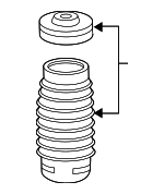 22730973 - Suspension: Dust Cover for GM Image