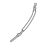 5NA827535A - Body: Lock Cable for Volkswagen: Tiguan Image