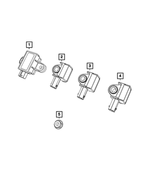68245081AB - Electrical: Acceleration Sensor for Mopar Image