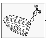 92404H9100 - : Backup Lamp Assembly for Kia: Rio Image