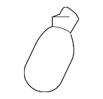 1864318004N - Electrical: Backup Lamp Bulb for Kia: Cadenza, Forte, Forte Koup, Forte5, K5, K900, Niro, Niro EV, Optima, Rio, Rio5, Rondo, Sedona, Sephia, Sorento, Spectra, Spectra5, Sportage Image