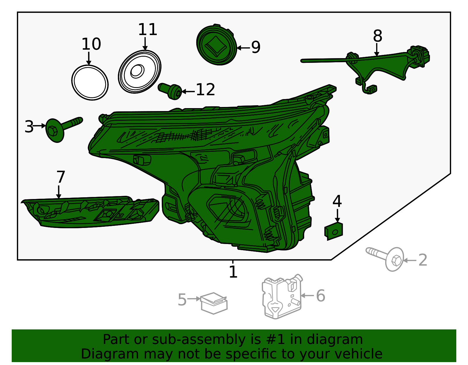 2025-2026 Chevrolet Trailblazer (Replaces 42889648) Passenger side