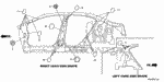 91601S0XJ00 - Interior/Bumper: PLUG, HOLE for Honda Image