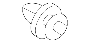 7586733040 - : Lift Gate Trim Upper Clip for Toyota Image