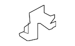 68313311AA - Body: Inner Reinforced Bracket for Mopar Image