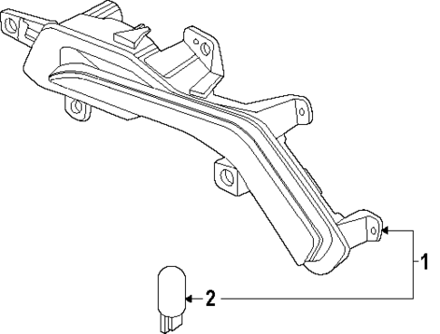 Backup Lamps for 2024 Kia Sorento #1