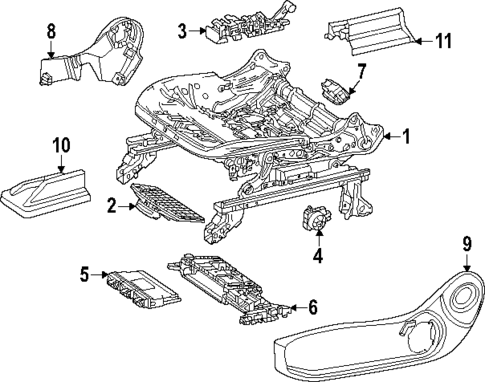 Power Seats for 2023 Mercedes-Benz EQB 350 #0