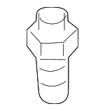 8A0615273 - Brakes: Caliper Bleeder Screw for Porsche: 718 Boxster, 718 Cayman, 718 Spyder, 911, 918 Spyder, Cayenne, Cayman, Macan, Panamera, Taycan Image