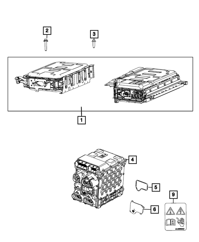 68497339AA - : Fuse Access Cover for Mopar Image