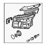 92101S2500 - : Composite Assembly for Hyundai: Santa Fe Image