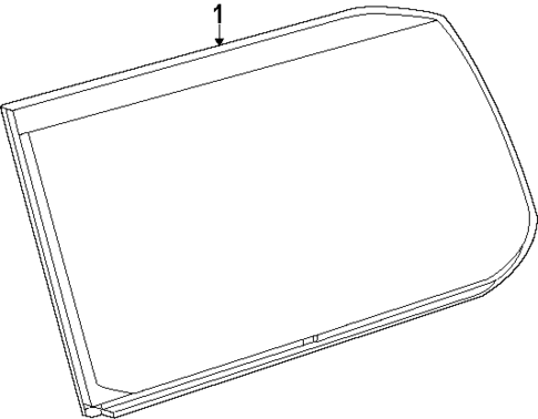 Glass & Hardware for 2024 Lexus GX550 #0