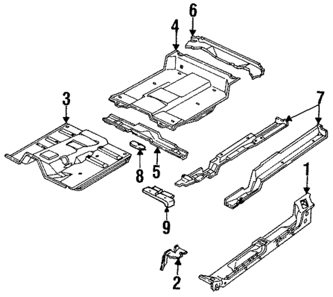 Rocker Panel for 1992 GMC Suburban C1500 #0