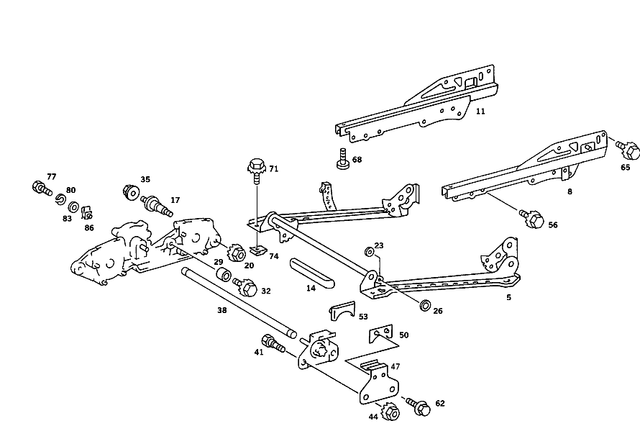 2019100689 - : Guide Rail for Mercedes-Benz Image